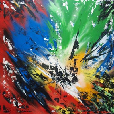 Abstrakt sprayart 40